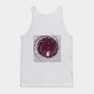 MY WHISHING CANDLE PINK/W Tank Top